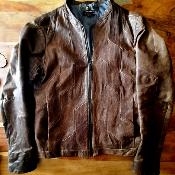 DIESEL MAN LEATHER JACKET - Picture 2 of 4